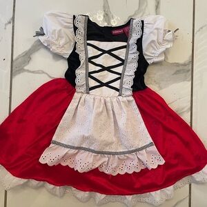 Chasing Fireflies Red and White Kids Costume